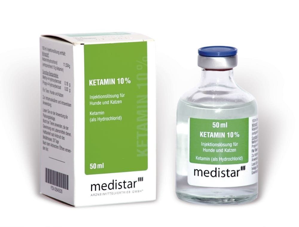 Ketamine HCl (Ketalar®) 50mg/ml Ketamine HCl (Ketalar®) 50mg/ml